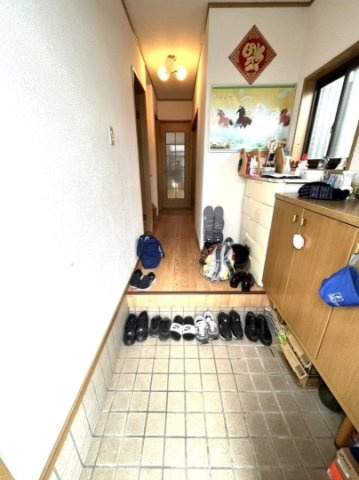 中古戸建　和歌山市延時の玄関