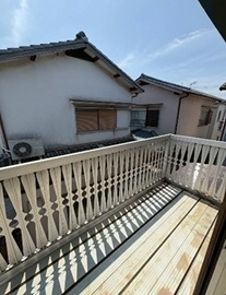 中古戸建　岩出市新田広芝のバルコニー