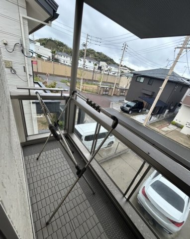 中古戸建　和歌山市栄谷のバルコニー