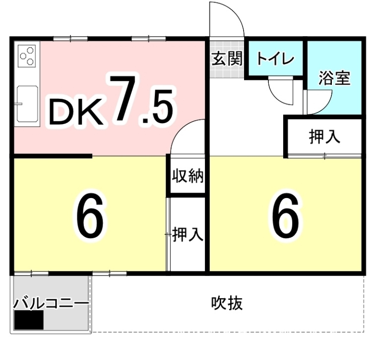 和歌山市匠町　ぶらくり丁会館の間取り
