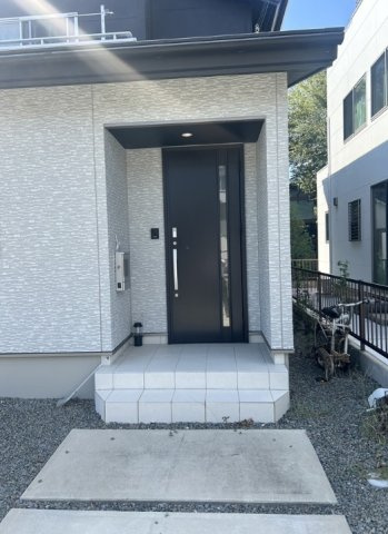 中古戸建　和歌山市宇田森の玄関