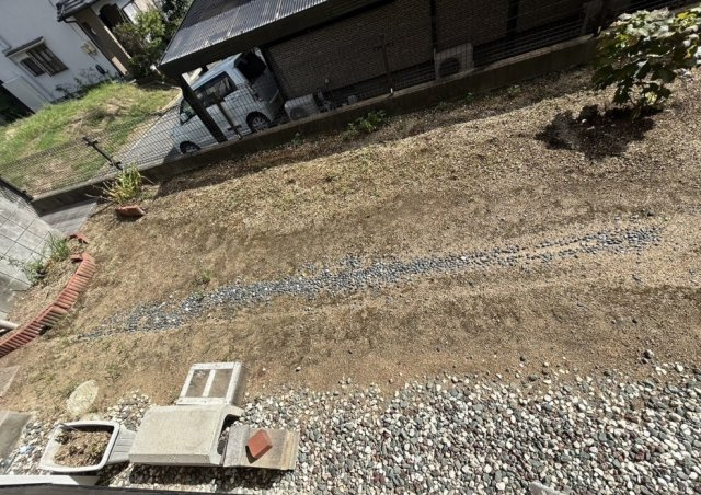 中古戸建　岩出市今中の庭