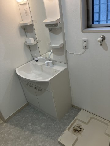 中古戸建　和歌山市有本の独立洗面台