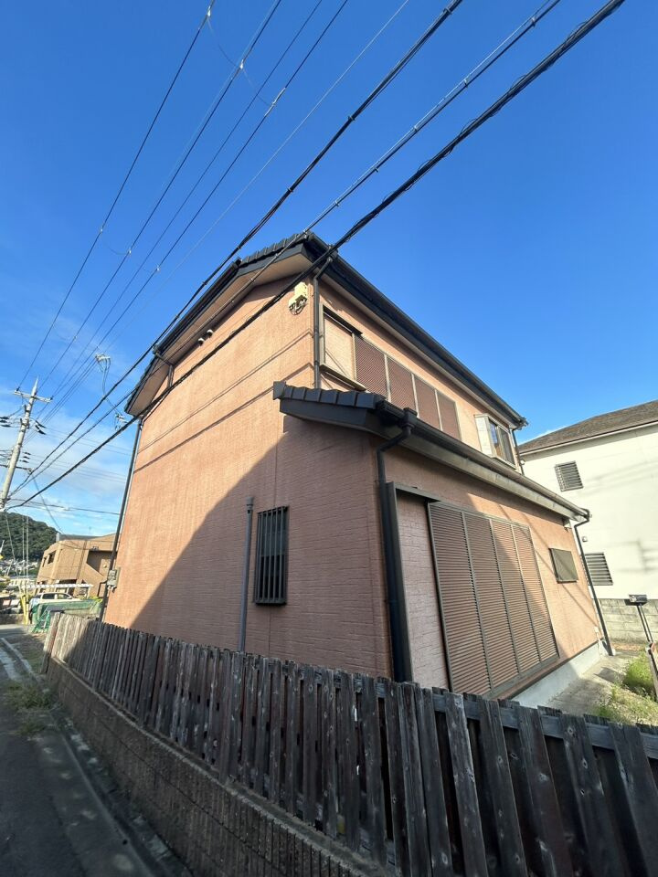 中古戸建　直川の前面道路含む現地写真