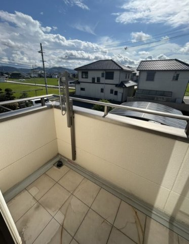 中古戸建　和歌山市　楠本のバルコニー