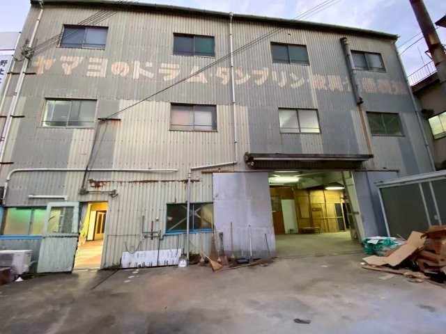 事業用一括　毛見の外観|存在感のある外観です。