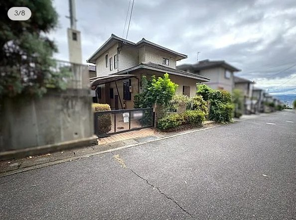 中古戸建　岩出市西安上の前面道路含む現地写真