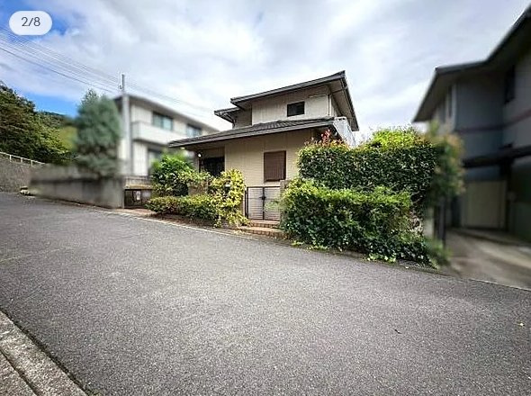 中古戸建　岩出市西安上の前面道路含む現地写真
