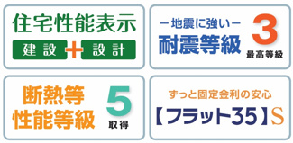 【構造・工法・仕様】 | 【仲介手数料無料！！】川崎市麻生区高石5丁目　新築戸建て（全1棟）1号棟　5380万円 | 耐震等級3