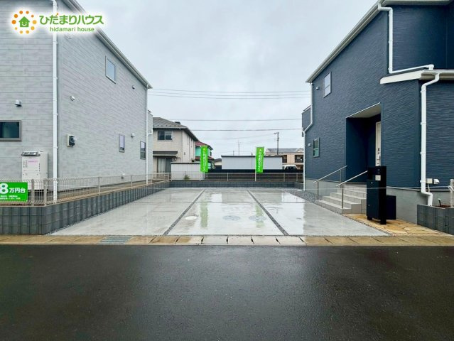 野田市中里3期　新築戸建　2号棟の駐車場|2台分可能な駐車スペース(^^)/車種により異なります。