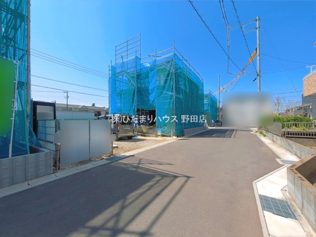 野田市中里3期　新築戸建　2号棟の前面道路含む現地写真|2026年6月下旬完成予定です(^^)/是非お問い合わせ下さい♪