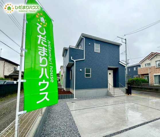 野田市中里3期　新築戸建　2号棟の外観|スタイリッシュな外観です(^^)/				
