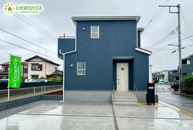 野田市中里3期　新築戸建　2号棟の外観|閑静な住宅地で叶える静かな暮らし(^^)/				
