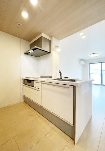 シャーメゾンガーデン福島　Ｂ棟のキッチン