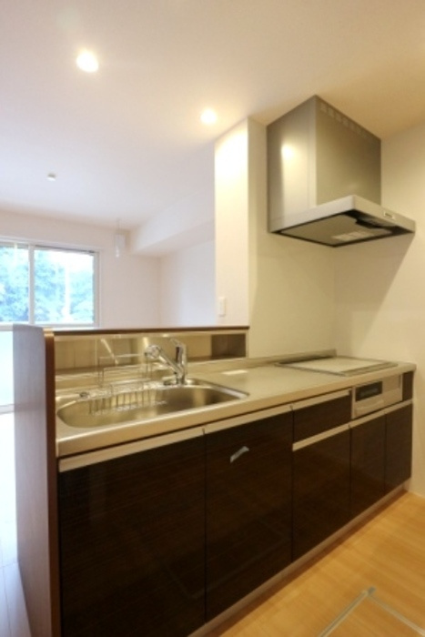 クレストフォーチュン Bのキッチン|システムキッチン