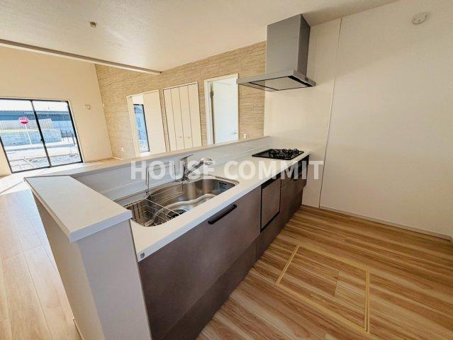 御料１期　平屋の新築戸建てのキッチン