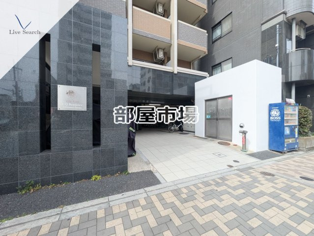 ヴィータローザCQレジデンス南千住のエントランス