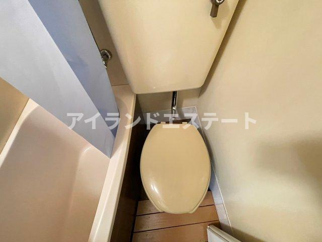 サングリーン平成　TVドアフォン　礼金0　通風良好のトイレ