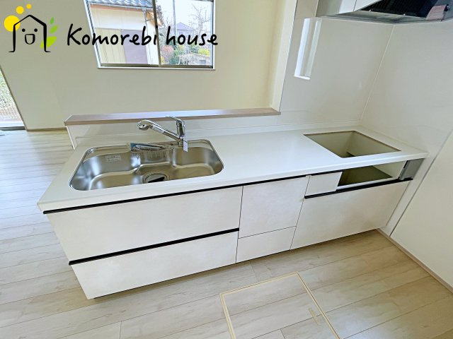 桶川坂田東　第2期　新築一戸建て　ハートフルタウン　Bのキッチン|26.3.6撮影済み