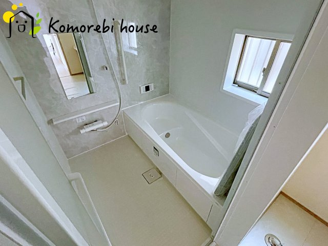 桶川坂田東　第2期　新築一戸建て　ハートフルタウン　Bの浴室|26.3.6撮影済み