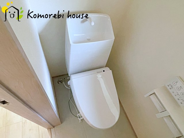 桶川坂田東　第2期　新築一戸建て　ハートフルタウン　Bのトイレ|26.3.6撮影済み