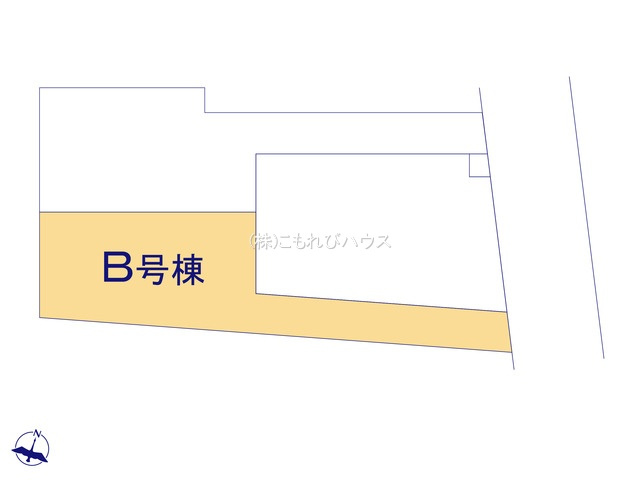 桶川坂田東　第2期　新築一戸建て　ハートフルタウン　Bの区画図|B号棟
26.3.6撮影済み