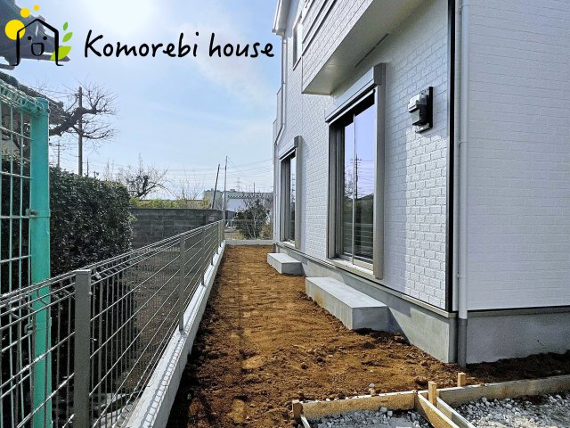 桶川坂田東　第2期　新築一戸建て　ハートフルタウン　Bの庭|26.3.6撮影済み