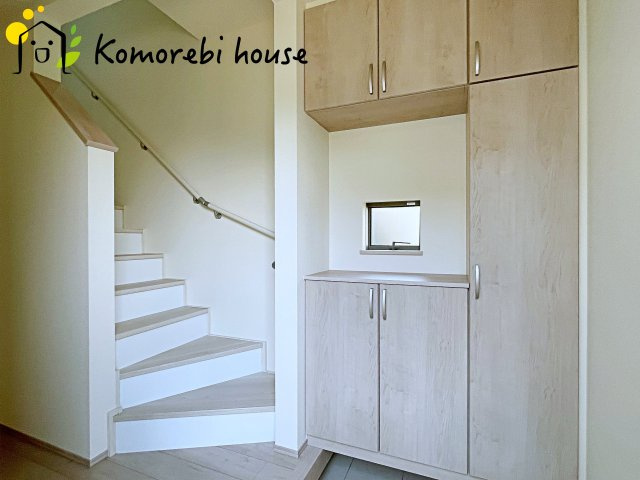 桶川坂田東　第2期　新築一戸建て　ハートフルタウン　Bの玄関|26.3.6撮影済み