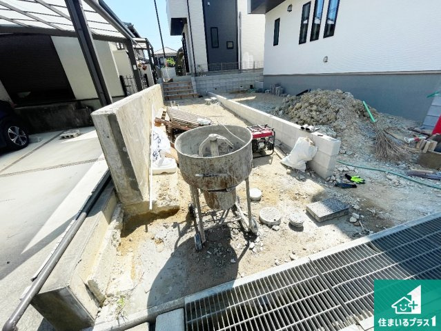 神戸市西区樫野台　新築一戸建ての駐車場|駐車スペース！散水栓があるので、こまめに愛車を洗えます！