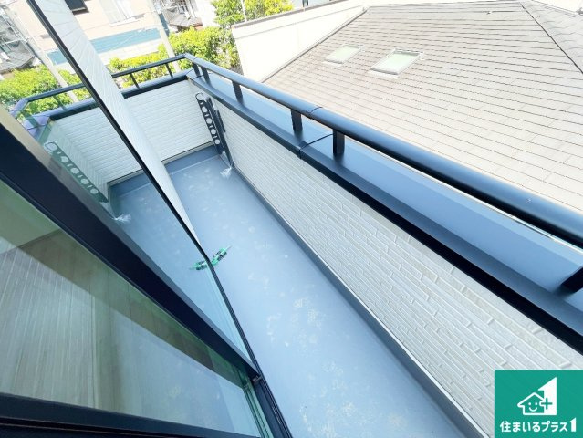 神戸市西区樫野台　新築一戸建てのバルコニー|日当たりのよいバルコニー！お部屋が開放的に！