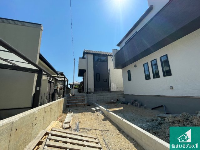 神戸市西区樫野台　新築一戸建ての外観|お客様に長く安心して住んでいだだける事にこだわった家づくり！住んでからのアフターサービスにもしっかりと取り組んでいます！