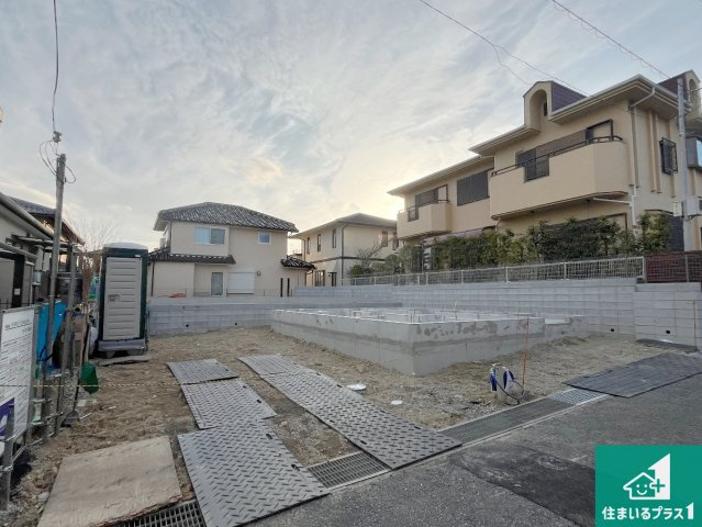 神戸市西区樫野台　新築一戸建ての外観|現在建築中！落ち着いた街並みで新生活を始めることが出来そう！周辺の物件も併せてご紹介させて頂きます！