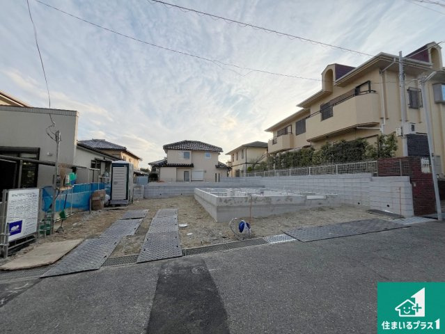 神戸市西区樫野台　新築一戸建ての外観|現在の進捗状況です！順調に作業進行中、完成が待ち遠しいです！詳細の間取り等、お気軽にお問い合わせください！