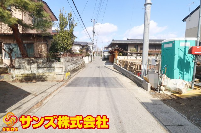 郡山市桜木２丁目　　　　1号棟　　　桃見台小学校、郡山第５中学区の外観|南側前面道路