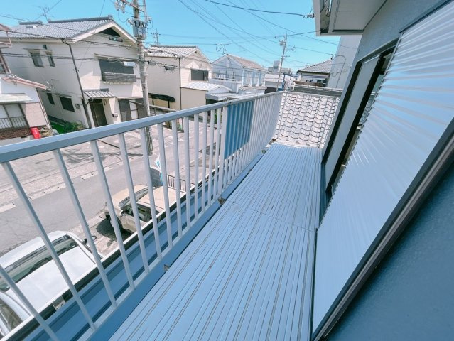 中古 戸建てのバルコニー