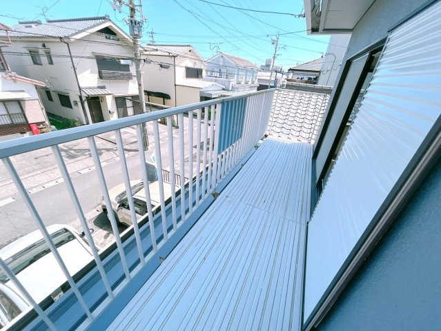 中古 戸建てのバルコニー