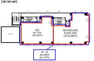 【間取り】 | FOGLIA SHIBASAKI BLDG.