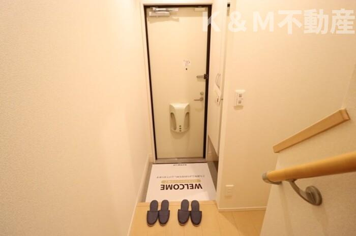 オルテンシア　Ⅰの玄関|毎日通る玄関はこちらです