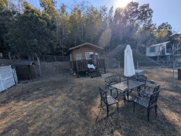 日進市藤枝町奥廻間ログハウス付土地の画像