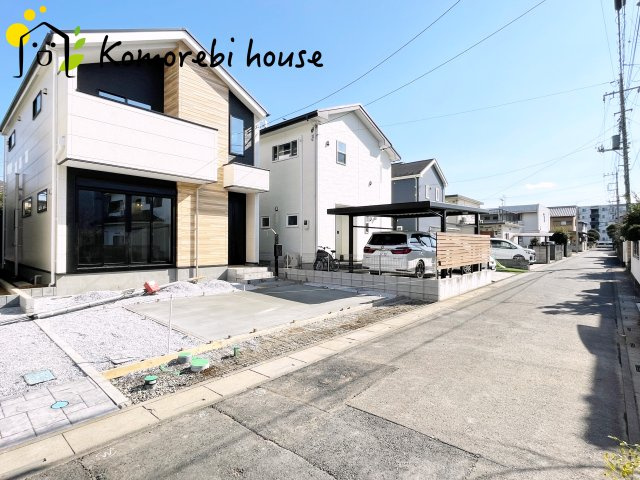 桶川市泉　6期　新築一戸建て　KEIAI GRACE　03の前面道路含む現地写真|前面道路含む現地写真です