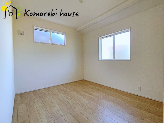 桶川市上日出谷　11期　新築一戸建て　ブルーミングガーデン　01の洋室|きれいな洋室です