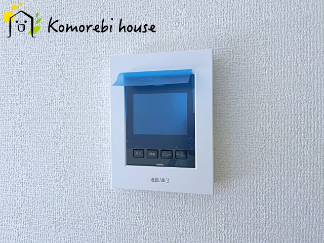 桶川市上日出谷　11期　新築一戸建て　ブルーミングガーデン　01の防犯設備|モニター付インターホンです
