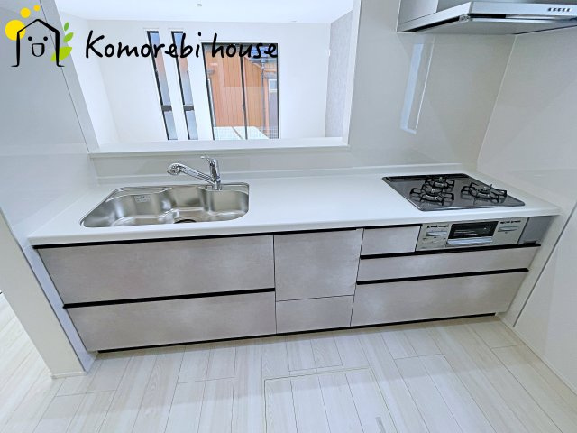 桶川市上日出谷　8期　新築一戸建て　グラファーレ　02のキッチン|26.1.29撮影済み