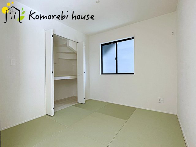 桶川市上日出谷　8期　新築一戸建て　グラファーレ　02の和室|26.1.29撮影済み