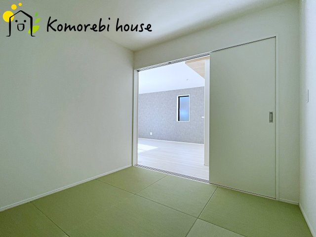 桶川市上日出谷　8期　新築一戸建て　グラファーレ　02の和室|26.1.29撮影済み