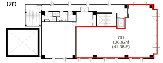 【間取り】 | FOGLIA SHIBASAKI BLDG.