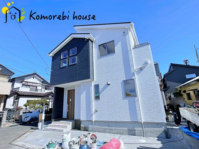 桶川市坂田　9期　新築一戸建て　グラファーレ　01の外観|26.2.9撮影済み