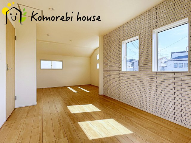 桶川市上日出谷南1丁目　新築一戸建て　ブルーミングガーデン　01の寝室|ゆとりの広さです