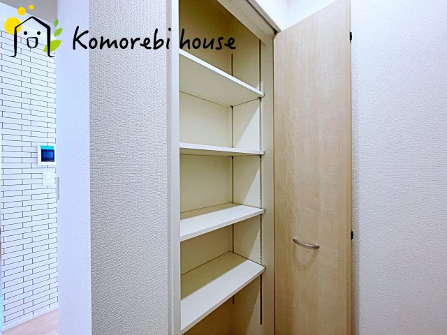 桶川市上日出谷南1丁目　新築一戸建て　ブルーミングガーデン　01の収納|収納スペース豊富です