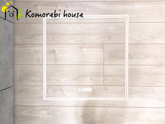 桶川市泉　6期　新築一戸建て　KEIAI GRACE　01の内装|床下収納です